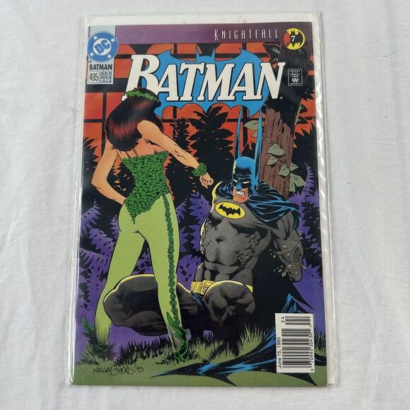 Batman - #495‎ - Knightfall part 7 - Poison Ivy - Joker Vintage - Late June 1993 - Picture 2 of 9